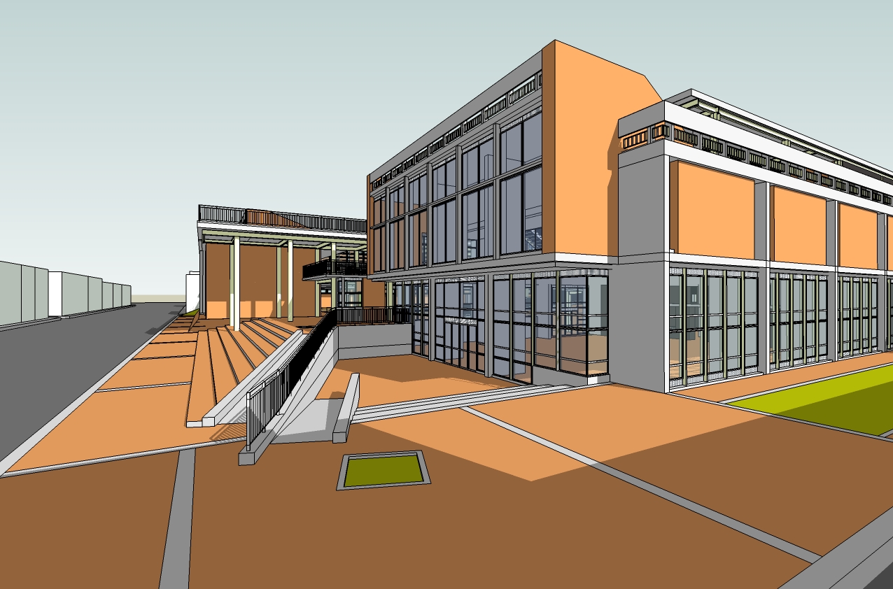Colegio Alianza Quiroga — fachada principal